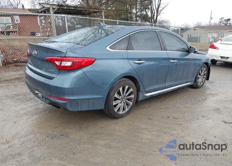 2017 Hyundai Sonata Sport z USA, uszkodzony, nr VIN 5NPE34AF2HH448682